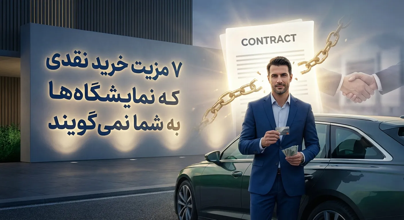 ۷ مزیت خرید نقدی که نمایشگاهها به شما نمیگویند